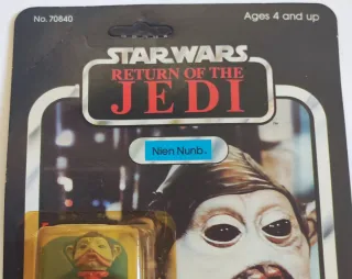 Star Wars Nien Nunb N. 13 Jap - Kenner @1983