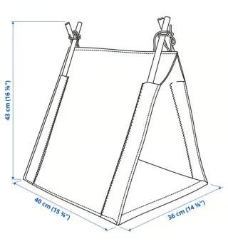 Casetta per gatti in feltro grigio
