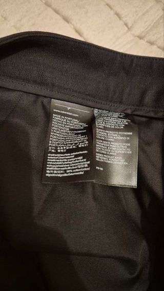 Pantaloni eleganti Calvin Klein neri