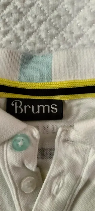 Maglietta neonato Brums bianca