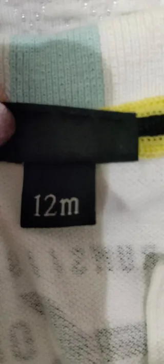 Maglietta neonato Brums bianca