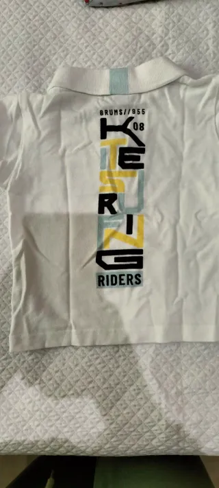 Maglietta neonato Brums bianca