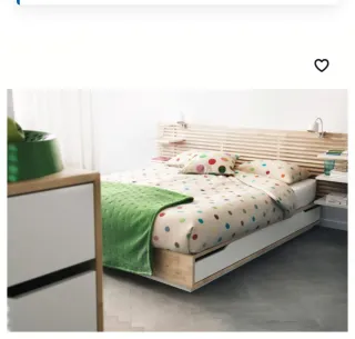 Cama IKEA MANDAL 135x200.