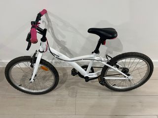 Bicicleta Infantil Decathlon BTWIN Blanca