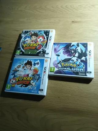 Lote 3 juegos Nintendo 3DS