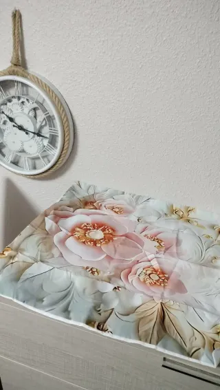 Pack 2 Fundas Cojín Flores 50x50