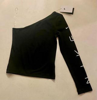 Maglia Nike monospalla nera