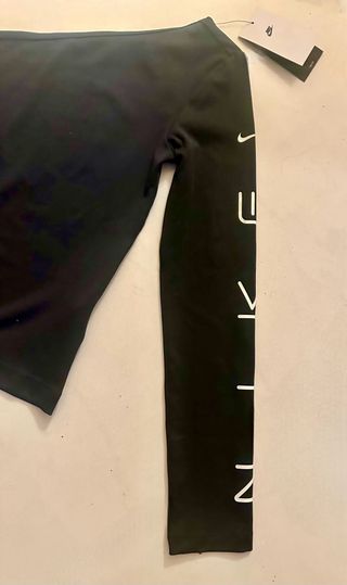 Maglia Nike monospalla nera