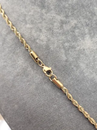 Collar Cruz Egipcia Ankh Dorado