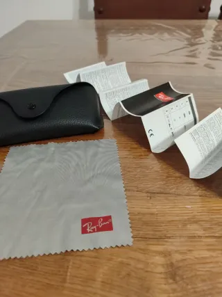 Gafas de Sol Ray-Ban Aviator Plata/Verde