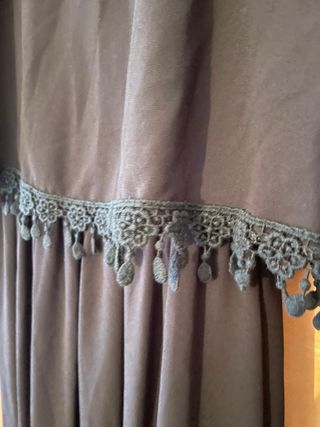 Abito lungo nero donna