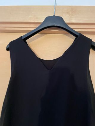 Abito lungo nero donna