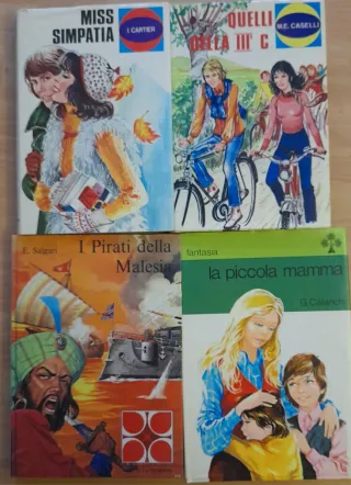 Libri vintage anni 70 per collezionisti