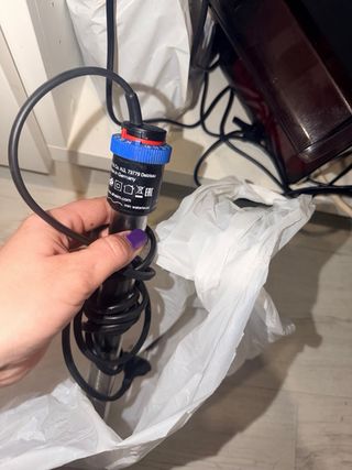 Acuario 120L + 2 filtros + calentador + luz