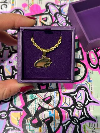 Collar Corteiz Cadena Salomónica Dorada