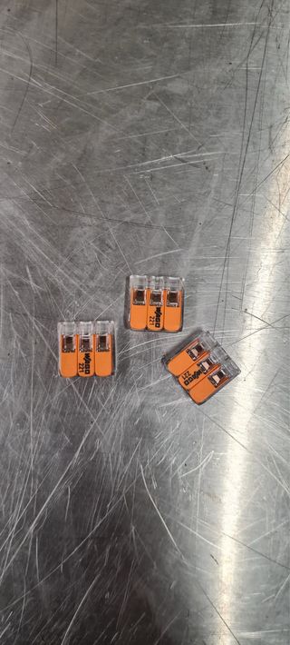 Ligadores Wago 221-413 4mm²