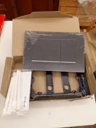 Geberit Sigma30 Placca Comando Nero Opaco