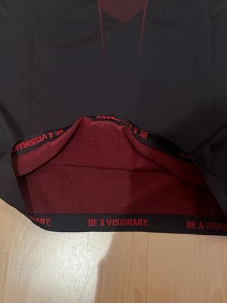 Gymshark Onyx Manga Larga Roja Talla M