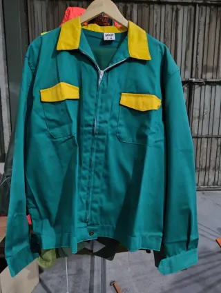 Lote Ropa Trabajo KASUAL Verde/Amarillo Talla M