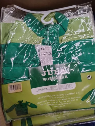 Lote Ropa Trabajo KASUAL Verde/Amarillo Talla M