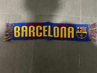 Bufanda FC Barcelona Azul y Amarilla