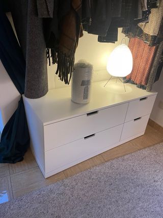Cajonera IKEA NORDLI Blanca