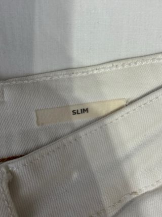 Pantalón corto vaquero blanco Pull&Bear