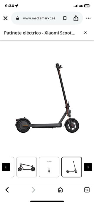 Patinete Eléctrico Xiaomi Scooter