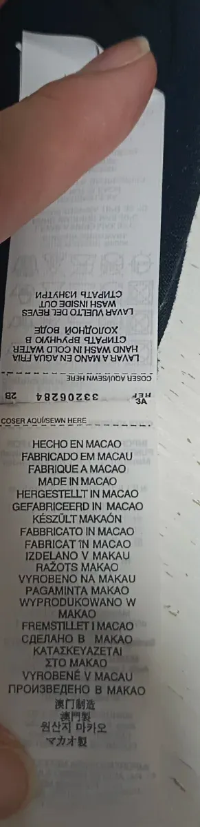 Camiseta Mango semitransparente. Talla M