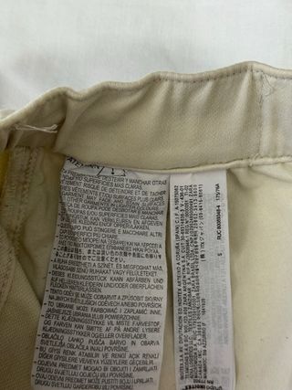 Pantalón corto tejido Joggers Zara beige