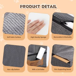 Escalera para perros Nobleza gris