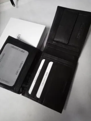 Portafoglio Trussardi Pelle Uomo Nero