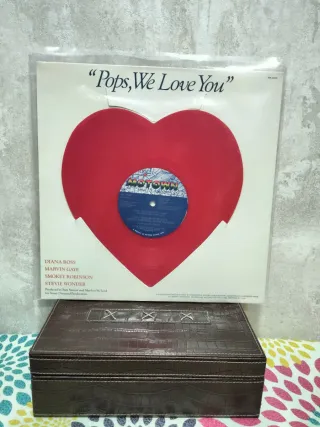 Vinilo Corazón Pops, We Love You