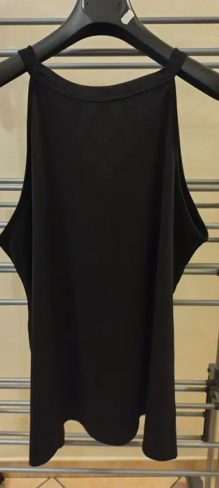 Canotta, top elegante Shein nera