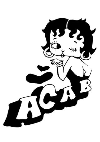 Top Morado ACAB fatto a mano