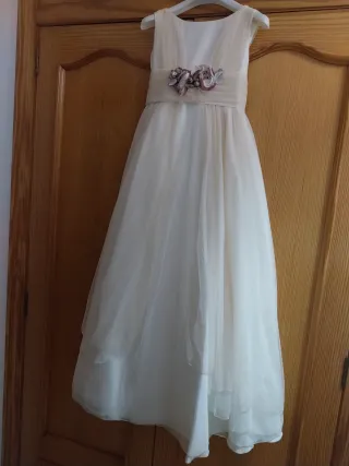 Traje de Comunión Niña Blanco