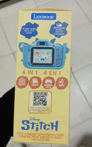 Cámara Lexibook Stitch para Niños