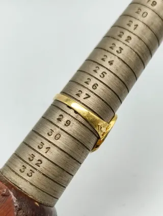 Anillo Virgen del Rocío Oro 18kt
