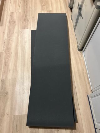 Planchas de espuma negra