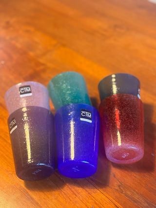 6 Bicchieri CTM colorati