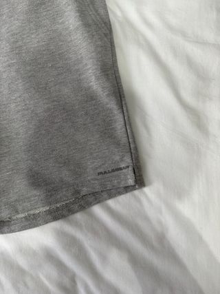 Pull&Bear Pantalón Corto Gris