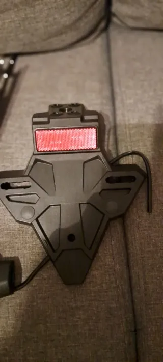 Portamatricula moto Honda