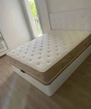 Canapé abatible con colchón