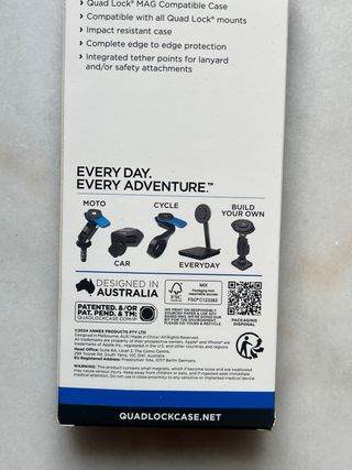 QUAD LOCK Mag Compatible Case iPhone 15 Pro