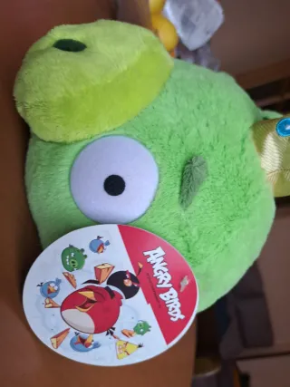 Peluche Angry Birds Verde