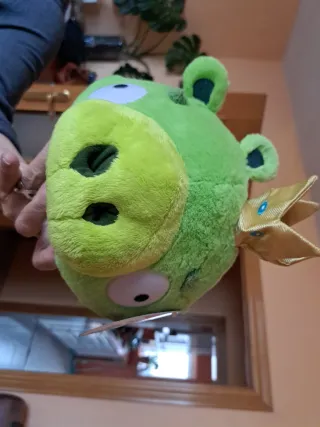 Peluche Angry Birds Verde