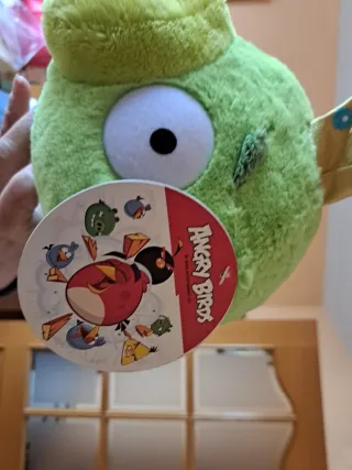 Peluche Angry Birds Verde