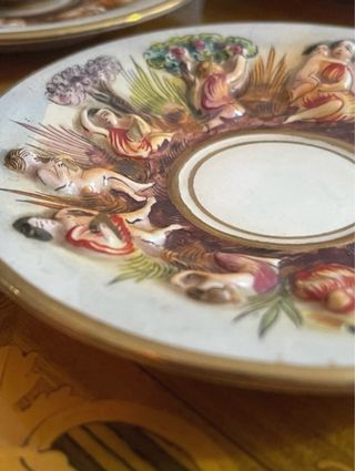 Servizio da caffè Capodimonte 12 pezzi