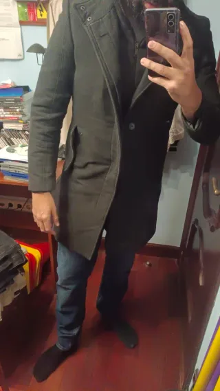 Chaqueta 3/4 Gris Talla M HOMBRES 3