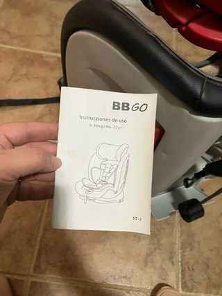 Silla coche BBGo Grupo 1, 2 y 3